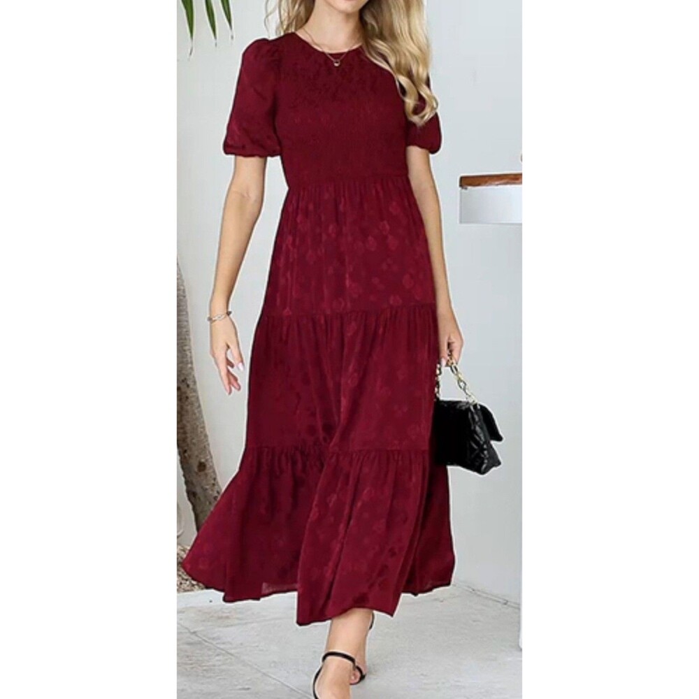 Kirundo Dress Women's Size XXL New,gothi, Elegant, Maxi Barby,Red.